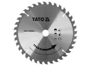 Диск пиляльний победітовий по дереву Yato 254x30мм 40 зубців (YT-60729)