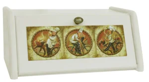 Хлібниця дерев`яна Mazhura кухар 18,5x40,5x27,5см (mz508559)