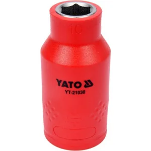 Головка торцева діелектрична YATO 6-гранна 1/2" M10 55/38мм (YT-21030)