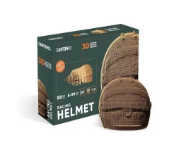 Фото картонный конструктор cartonic 3d puzzle helmet (cartmhlm)