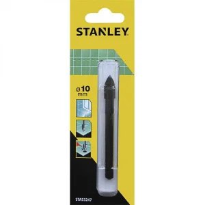 Свердло по плитці та склу STANLEY 10x90мм (STA53247)