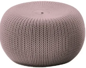 Крісло-пуф Keter Knit Cozies бузковий (7290106932081)