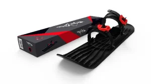 Фото монолыжа plastkon onefoot miniski черная с красным