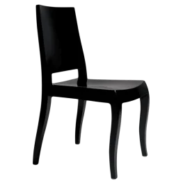 Фото стул papatya class-x 42 сплошно-черный (2968)