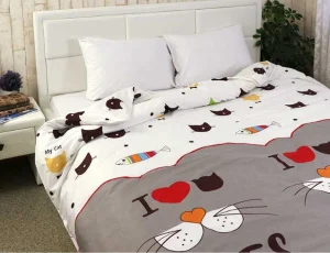 Фото комплект постельного белья руно му саt сатин евро (845.137к_my cat_1)