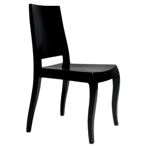 Стілець Papatya Class-X 42 суцільно-чорний (2968)