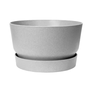 Горщик Elho Greenville bowl світлий граніт 33см (345877)