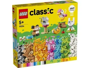 Фото конструктор lego classic творческие любимцы 450 деталей (11034)