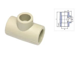 Трійник редукційний Wavin 50x25x50мм (STKR05025RCT)