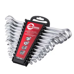 Набір ключів комбінованих Intertool 1/4"-15/16'' 12шт (HT-1303)