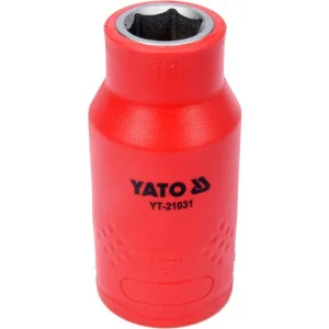 Головка торцева діелектрична YATO 6-гранна 1/2" M11 55/38мм (YT-21031)