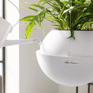 Вазон Lechuza Bola Color 23 пісочно-коричневий 23x23x18см 1,2л (16766)