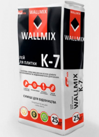 Клей для плитки Wallmix К-7 25кг