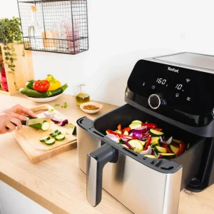 Фото мультипечь tefal easy fry mega ey855d10