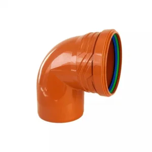 Коліно зовнішньої каналізації ASG Esterno 110мм кут 90 (6547880)