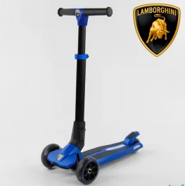 Самокат Best Scooter Lamborghini трехколесные колеса PU со светом (LB – 20300)