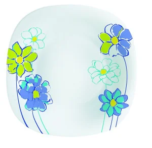 Фото тарелка luminarc fresh garden синяя 190 мм десертная