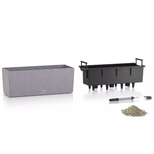 Вазон Lechuza Balconera Stone 50 пісочно-бежевий 50x19x19см 8л (15651)