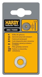 Ролик для плиткорізу Hardy 22х10,5х2мм (2002-750000)