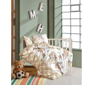 Комплект постільної білизни Cotton Box для новонароджених Sincaplar 100x150см (080077113)