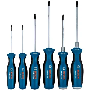 Набір професійних викруток Bosch SL/PH/PZ/TX 6шт (1600A02CV3)