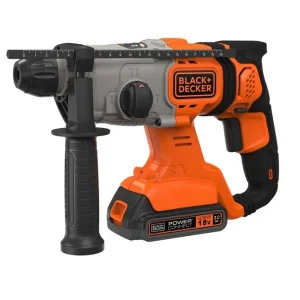 Перфоратор акумуляторний Black+Decker SDS+ BCD900E2K-QW
