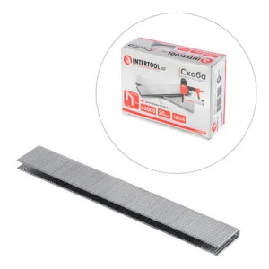 Скоби для степлера Intertool 20мм 5,7 (5,8) x1, 25x1,0мм 5000шт (PT-8320)