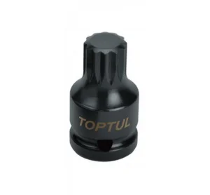Головка ударна TOPTUL SPLINE М16 L44мм 1/2" (KADB1616S)