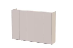 Тумба для взуття Doros Кассель Кашемір 5 ДСП 159х40х110 (41516217)