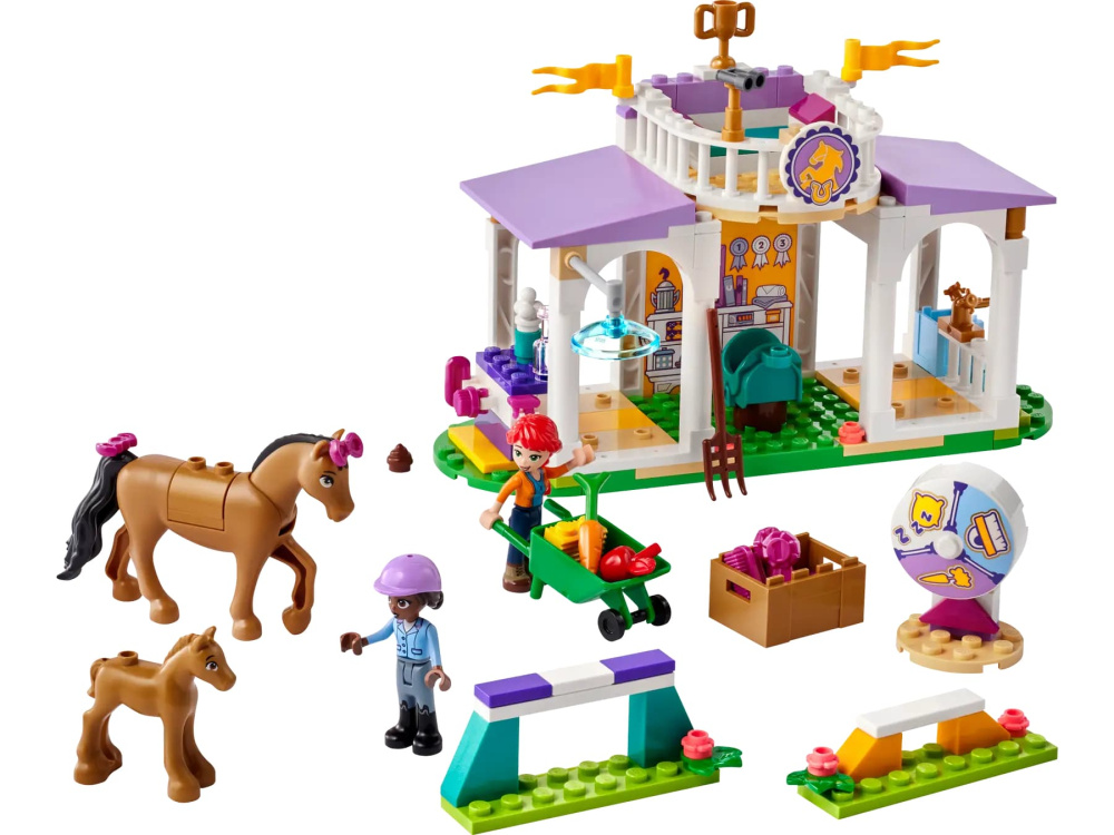 Конструктор Lego Friends Тренировка лошади 134 детали (41746)