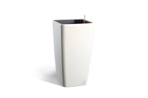 Розумний вазон Plastkon Quadrato Flower Lover білий 2,6 л