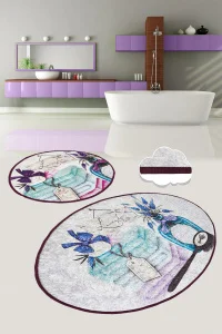 Фото набор ковриков для ванной chilai home lavanta djt 60x100+50x60см (ch_110024110)