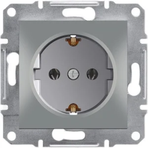 Розетка SCHNEIDER ASFORA EPH2900161 Алюмінієва