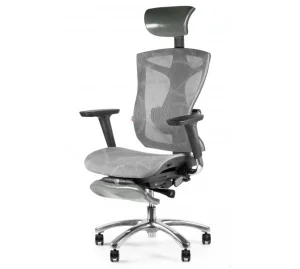 Крісло геймерське Barsky Game Mesh Grey GM-02