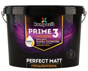 Фарба інтер'єрна Kompozit PRIME 3 база С 4,5л