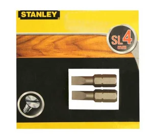 Біта викруткова STANLEY SL4x25мм 2шт (STA61001-XJ)