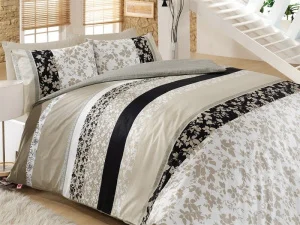 Комплект постільної білизни Cotton Box Deborah Bej сімейний 160x220см (CB_010077705)