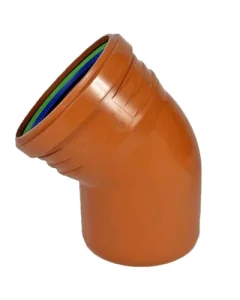 Коліно зовнішньої каналізації ASG Esterno 110мм кут 45 (6547878)