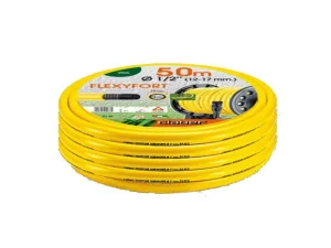 Шланг поливальний Claber Flexyfort 1/2" 50м жовтий (90680000)