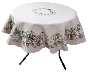 Скатертина Прованс Garden d160см (035348)