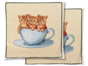 Наволочка Lefard Home Textile Cat 45x45см (732-261)