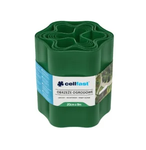 Бордюр газонний Cellfast хвилястий зелений 20смx9м (30-003H)