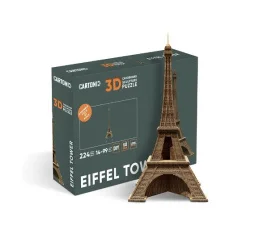 Фото картонный конструктор cartonic 3d puzzle eiffel tower