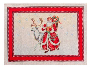 Фото новогодняя салфетка lefard home textile snowing 35х45см (716-048)