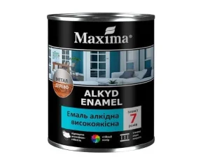 Емаль алкідна Maxima темно-сіра 2,3кг