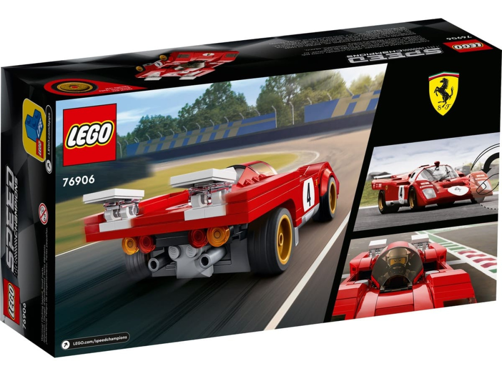 Конструктор Lego Speed Champions 1970 Ferrari 512 M 291 деталь (76906)