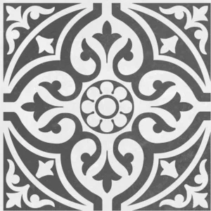 Плитка Ceramica Deseo Pav Ronda Black 45x45см