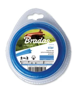 Волосінь для скошування BRADAS TRIMMER зірка 3,0ммх15м (ZTG3015B)