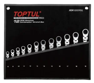 Набір ключів комбінованих TOPTUL 8-19мм 12шт (GPAQ1204)