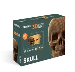 Фото картонный конструктор cartonic 3d puzzle skull (cartskul)